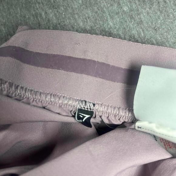 Gymshark Women's nonslip Light Purple Sports Workout Shorts - Picture 8 of 9